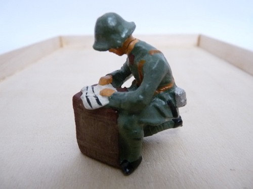 Soldat elastolin militaire - soldat,