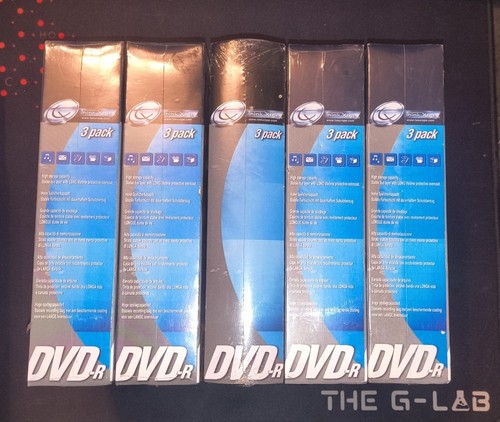 Dvd vierges 120mn 5 packs - 120mn,