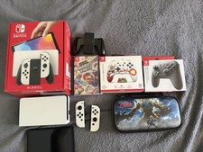 Nintendo Switch Modèle OLED HEG-001 Console Portable - 64Go - Blanc