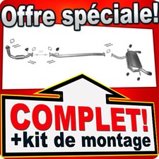 Ligne pot d'échappement pour