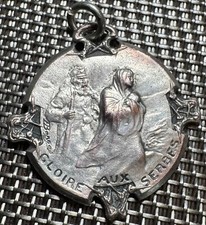 MÉDAILLE GLOIRE AUX SERBES 1916. SIGNÉE BARGAS (1293)