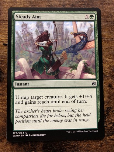 Mtg steady aim war the - mtg,