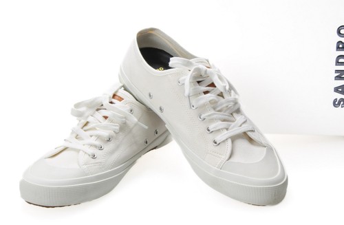 Sandro baskets toile homme - baskets,