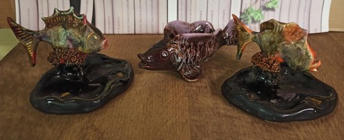 Cendriers poissons vallauris - 3,