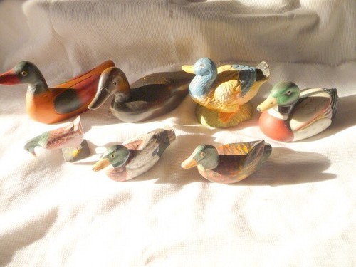 Canards collection bois et - 7,