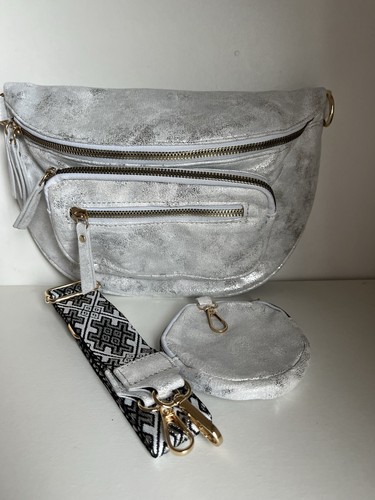 Sac banane bandoulière toile - bandoulière,