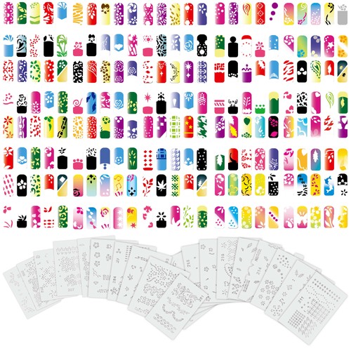 Set 260 airbrush nail - set,