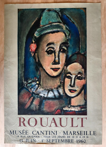 Affiche galerie rouault - galerie,