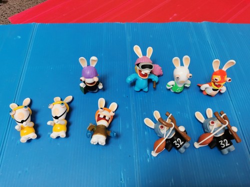 Lot figurines lapin crétin - lapin,