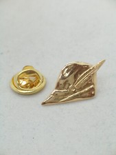 Alpini : Épingle De Veste En Or Jaune 18 Kt (750 Mill.) - Chapeau - Stylo -