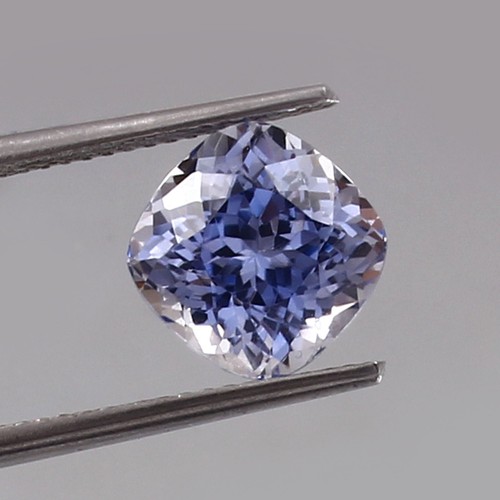 Saphir bleu ceylan naturel 7x7 - ceylan,