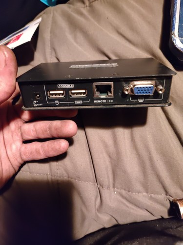 Iogear kvm console - console, extender