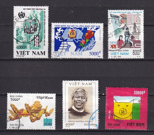 Vietnam lot timbres - lot,