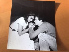 EVELYNE DANDRY et JEAN FRANÇOIS PORON - Photo presse originale 18x19