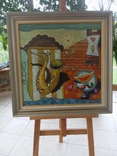 Grand tableau surrealiste