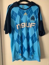 Maillot OM Olympique de Marseille 2008-2009 football vintage Adidas taille L