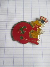 pin's casque  1984 Jeux olympiques  ~ Mascotte Sam l’aigle ~ Los Angeles ~
