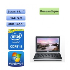 Occasion - Dell Latitude E6420 - Windows 7 - i5 4GB 160GB - 14.1  - Webcam - Ord
