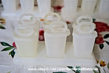 Tupperware  vintage , Sucettes à glacer, moules glace, esquimaux