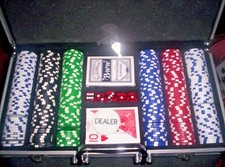 dealer Poker Chips Set of 300