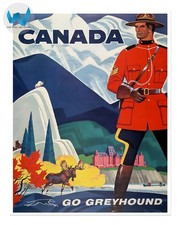 Affiche voyage canada - voyage,