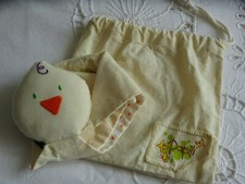 DOUDOU BONHOMME MOUCHOIR PLAT