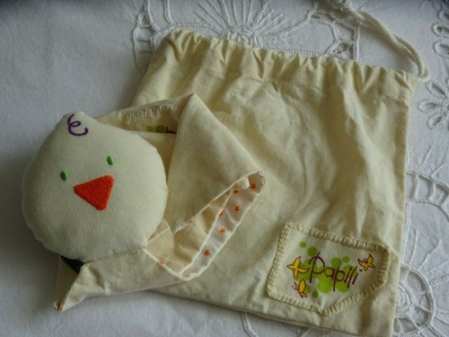 Doudou bonhomme mouchoir plat - mouchoir,