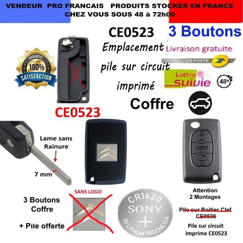 Coque clé plip ce0523 - coque,