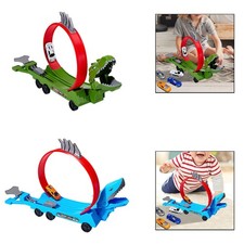 Flex Tracks Ensemble de jeu de piste polyvalent, léger et portable, facile à