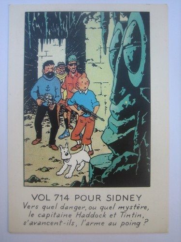 Ancienne carte postale 1984 - ancienne,