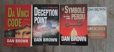 LOT 4 LIVRES DE DAN BROWN -