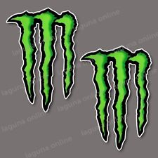 Autocollant décalcomanie imperméable brillant logo Monster Energy 3