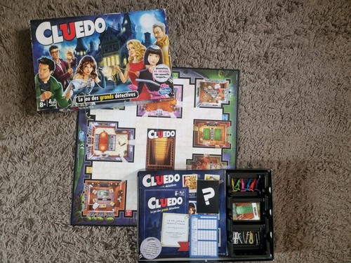 Jeu société cluedo hasbro - jeu,