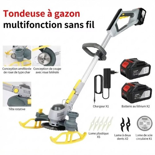 Débroussailleuse sans fil - débroussailleuse, 21v