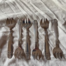 lot de 6 fourchette à huitre