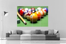 BILLARD POOL 04 Poster Grand