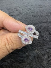 925 Argent Sterling Violet