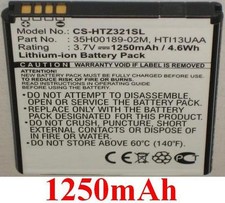 Batterie 1650mAh 35H00189-02M