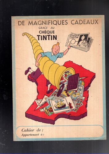 Tintin protège cahier - -,