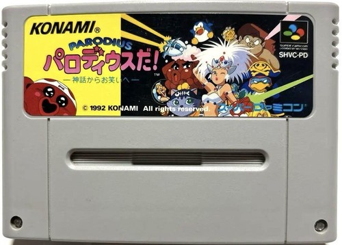 Parodius snes sfc - parodius, !