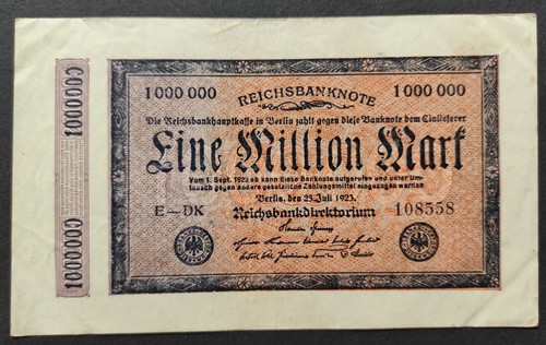 Billet allemagne 1 million - billet,