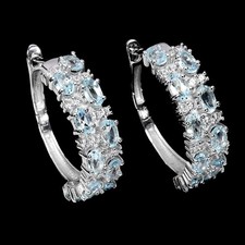 925 Argent Sterling Boucles