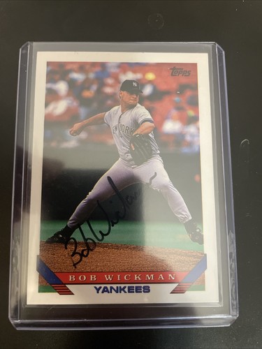 1993 yankees bob wickman - yankees,