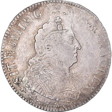 [#1044384] Coin, France, Louis XIV, 1/2 Écu aux 8L 2e type, 1/2 ECU, 45 Sols, 17