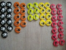lot  48 Badges Rugby Ballon Avec  Joueur Sports Sportifs PRIX DINGUE