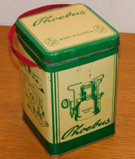 VINTAGE ancien BOITE VIDE rechaud PHOEBUS 625 austria made JMR PBI stove BOX tin