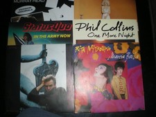 LOT 6 VINYLES 45 TOURS PLUS BONUS 3 45 TOURS OFFERTS