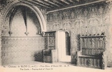 41 BLOIS CHATEAU DE BLOIS PRIE DIEU D HENRI III