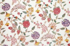 Tissu imprimé à la main