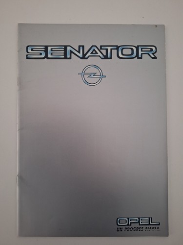 Opel senator 1982 brochure - brochure, 36